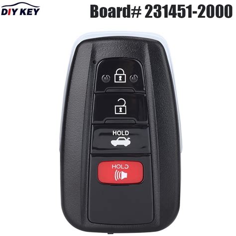 Smart Keyless Remote Key Fob For Toyota Corolla