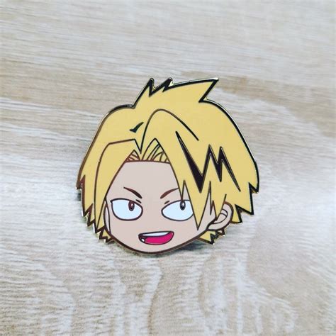 Kaminari Denki Chargebolt Hero Bnha Mha Enamel Pin Badge Enamel Pin