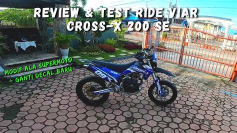 Review Test Ride Viar Cross X Se Youtube