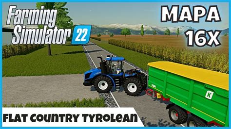 Fs22 Mapas Conhecendo Flat Country Tyrolean 16x Para Pc Farming