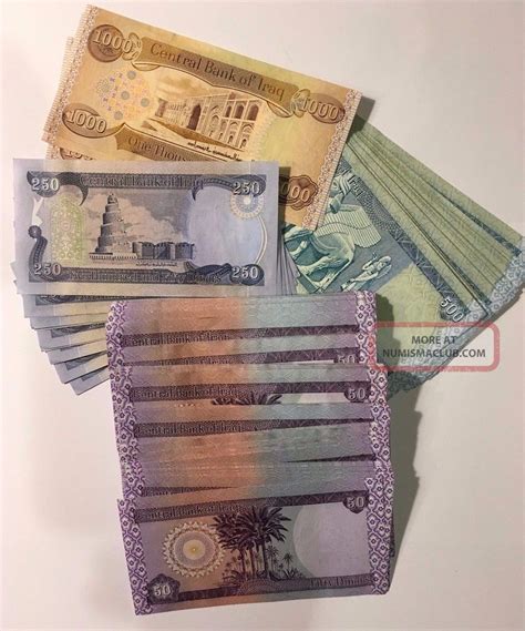 21 600 Iraqi Dinars 2014 With Security Features Iqd Unc