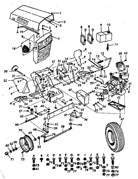 Sears Garden Tractor Parts Diagram