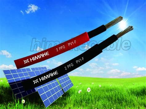 New Energy Dc Solar Cable Pv F For Photovoltaic Power System China