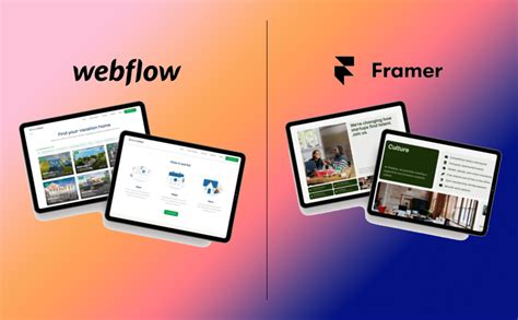 Which Is The Best In 2023 Framer Vs Webflow