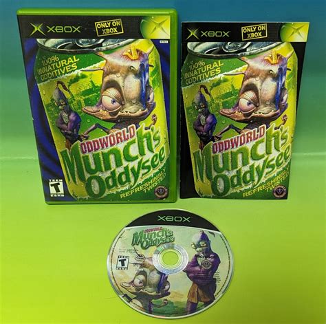 Oddworld Munch S Oddysee Platinum Hits Xbox Off