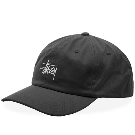 Stussy Stock Low Pro Cap Black End Global