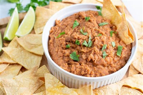 Easy Vegan Refried Beans Oil Free A Plantiful Path