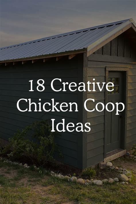 18 Incredibly Creative Chicken Coop Ideas - Fresh Exchange