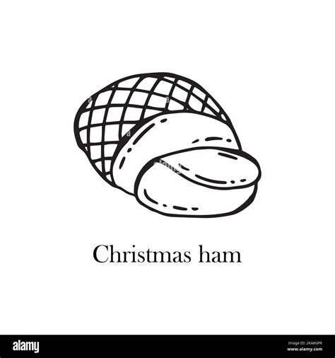 Christmas Ham Clip Art
