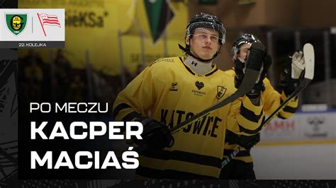 Kacper Maciaś po meczu GKS Katowice COMARCH Cracovia 7 2 26 11 2023