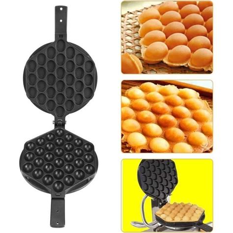 Gaufrier Oeufs Appareil A Gauffre Machine Bubble Waffle Cuisine