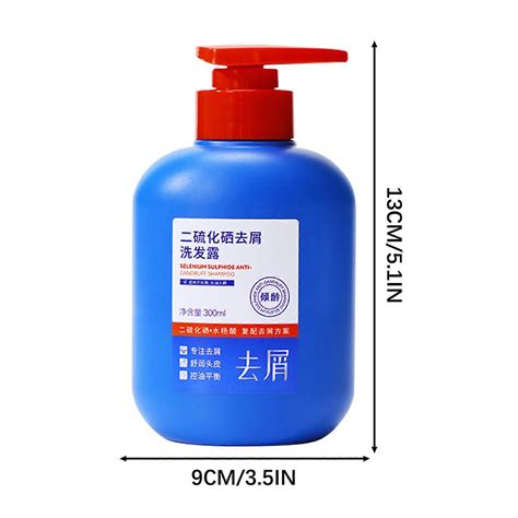 Hair Care 300ml Selenium Disulfide Suntan And Dandruff Removing Shampoo