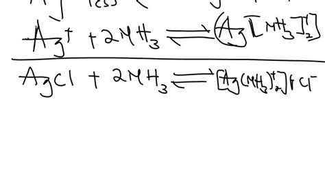 SOLVED Calculate The Solubility Of Silver Chloride In A Solution