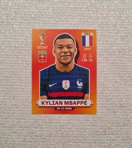 Figurita Kylian Mbappe Mundial Qatar 2022 Fifa Panini En Venta En