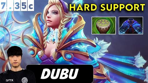 Dubu Crystal Maiden Hard Support Dota 2 Patch 7 35c Pro Pub Gameplay