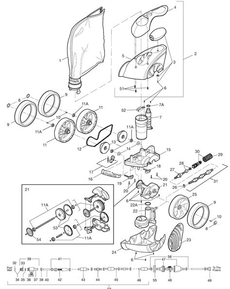 Polaris Sport Automatic Pool Cleaner Parts