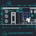 Italian Restaurant With Floor Plans D Dwg Design Section For Autocad