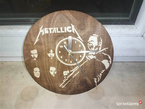 zegar ścienny z zespołem metallica Nowy Targ Sprzedajemy pl