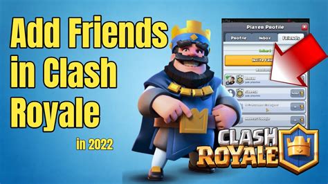 How To Add Friends And Play With Friends In Clash Royale Youtube