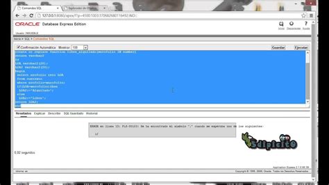 Oracle 10g Funciones Defensa De Funciones Ejercicio 2 Por Sdipicito Youtube