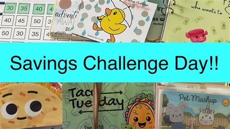 Cash Stuffing Savings Challenges L 2024 Challenge L Taco Binder L 200