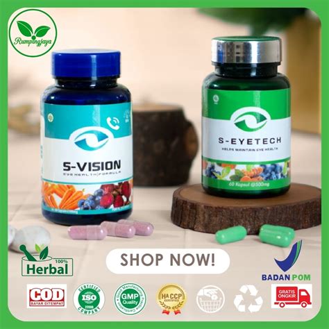 Jual Obat Mata Minus Dan Silinder Herbal Bpom Shopee Indonesia