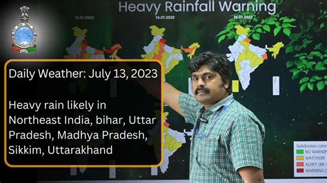 Heavy Rain Likely In Northeast India Bihar Uttar Pradesh Madhya Pradesh Sikkim Uttarakhand