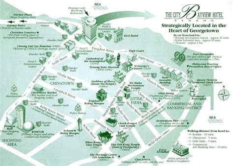 Georgetown Tourist Map