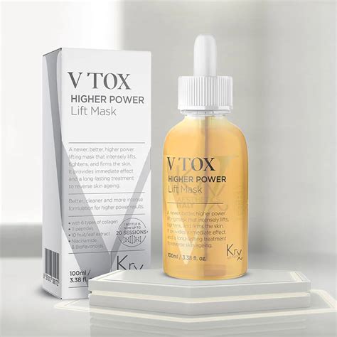 KRX V Tox Higher Power Lift Mask 100ml Derma Roller Systems SA