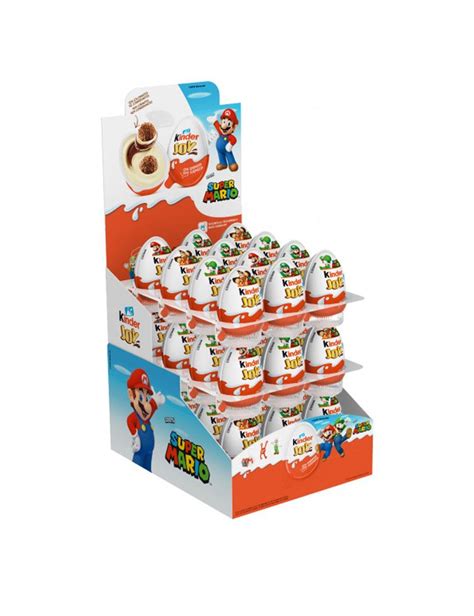 Ovetti Kinder Joy Super Mario 36 Ovetti X 20 G Kinder Ferrero