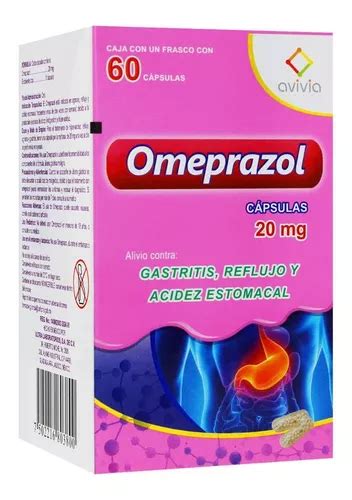 Omeprazol Mg Caja Con C Psulas Mercadolibre