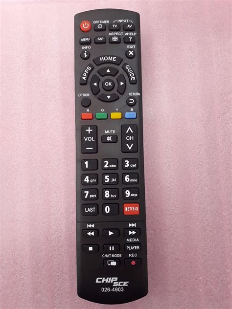 Controle Remoto Tv Led Lcd Panasonic Smart Viera Netflix Mercado