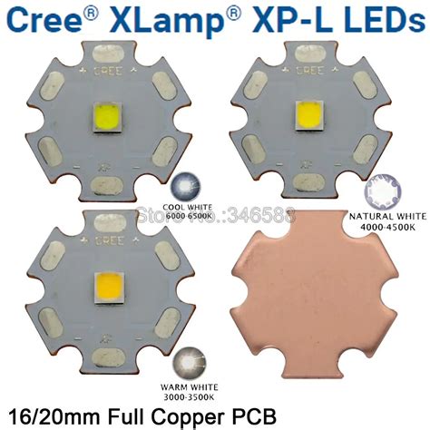 W Cree Xpl Xp L High Power Led Emitter Light Diode Chip White Warm