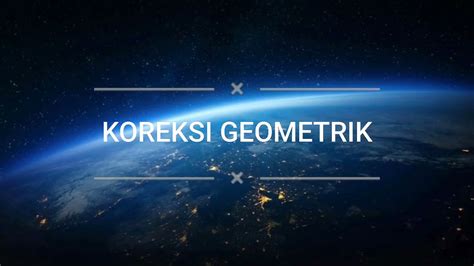 Praktikum Kpj Acara 5 Koreksi Geometrik Citra Landsat 8 Menggunakan