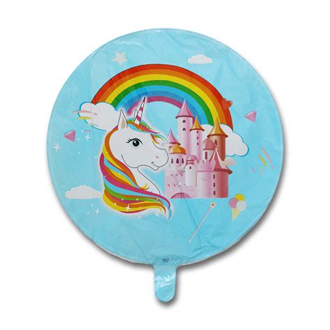 Paq Globos Unicornio Pulgadas Red America Mayorista