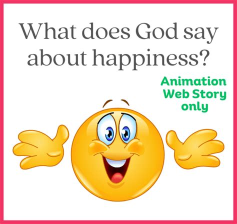 What does God say about happiness? - The Happiness Finder