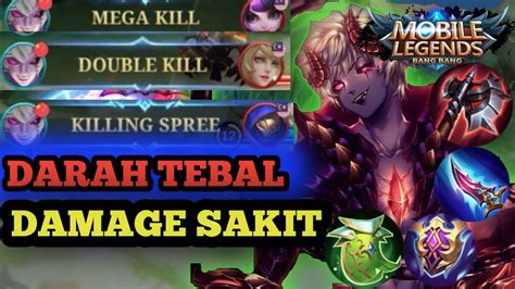 Mobile Legends Build Dyrroth Tersakit Item Dyrroth Paling Sakit