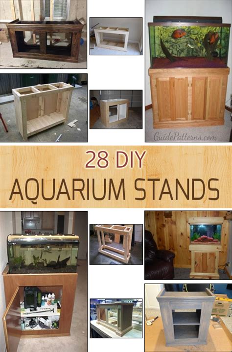 28 DIY Aquarium Stands With Plans Guide Patterns