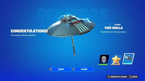 Time Brella Fortnite Og Battle Royale Victory Umbrella K Youtube