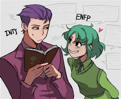 Mbti Fanart Of Enfp Intj Enfp Estj Personalidade Enfp Enfp Hot Sex