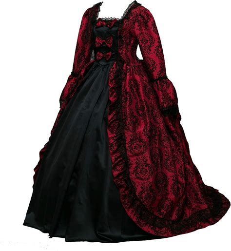 Suky Womens Plus Size Elegant Recoco Victorian Dress