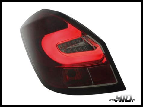 Lampy Tylne Led Skoda Fabia Liftback J Red Smoke Motohid Pl