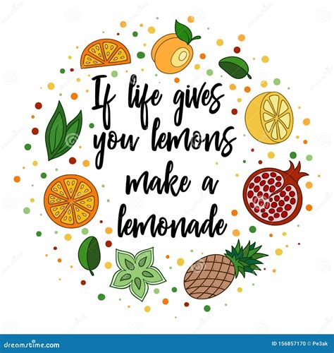 When Life Gives You Lemons Make Lemonade Motivational Quote Printable