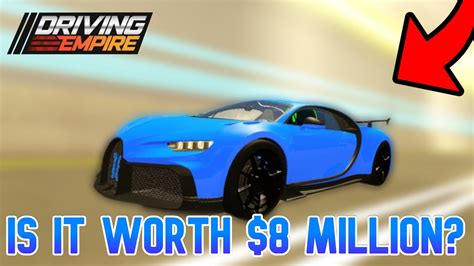 Bugatti Chiron Pur Sport Review Driving Empire Roblox Youtube