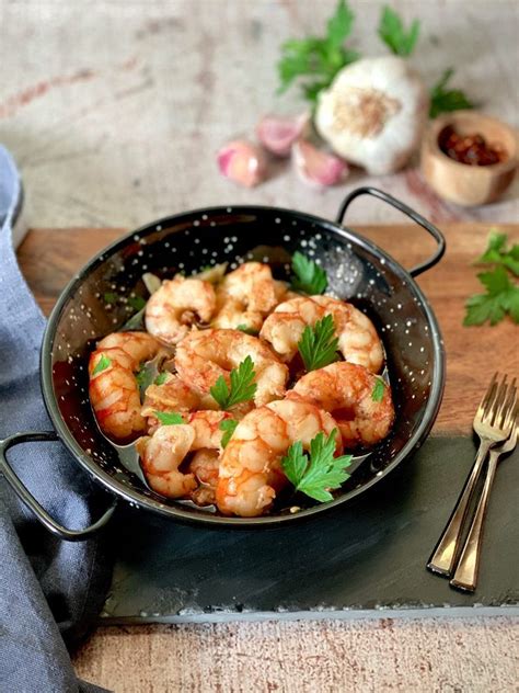 GAMBAS AL AJILLO RECETAS FÁCIL Y DELICIOSA