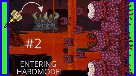 Entering Hardmode Defeating The Wall Of Flesh Terraria W Logan Ep 2