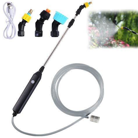 Washranp Electric Plant Sprayer Watering Mister Spray Wand Usb