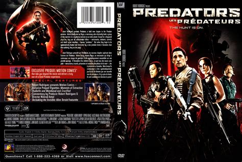 Jaquette DVD de Predators - Les prédateurs (Canadienne) - Cinéma Passion