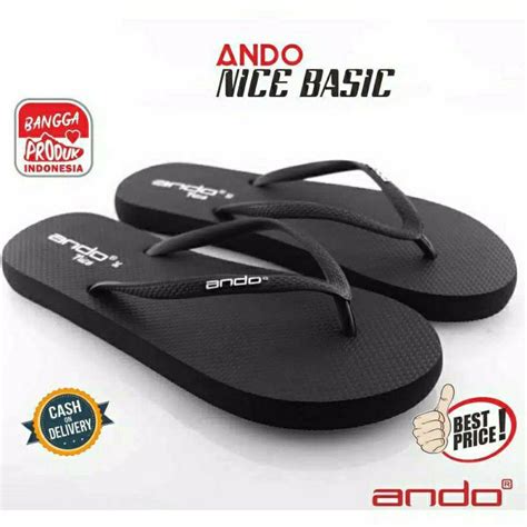 Jual Ando Nice Warna Sandal Jepit Wanita Sendal Cewek Perempuan Ando