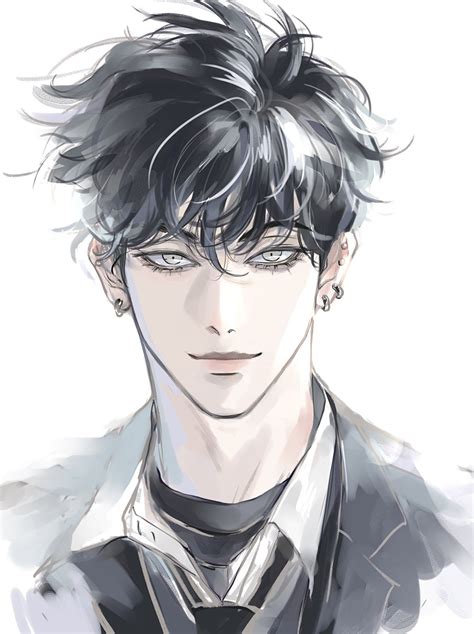 Cool Anime Guys Handsome Anime Guys Dark Art Illustrations